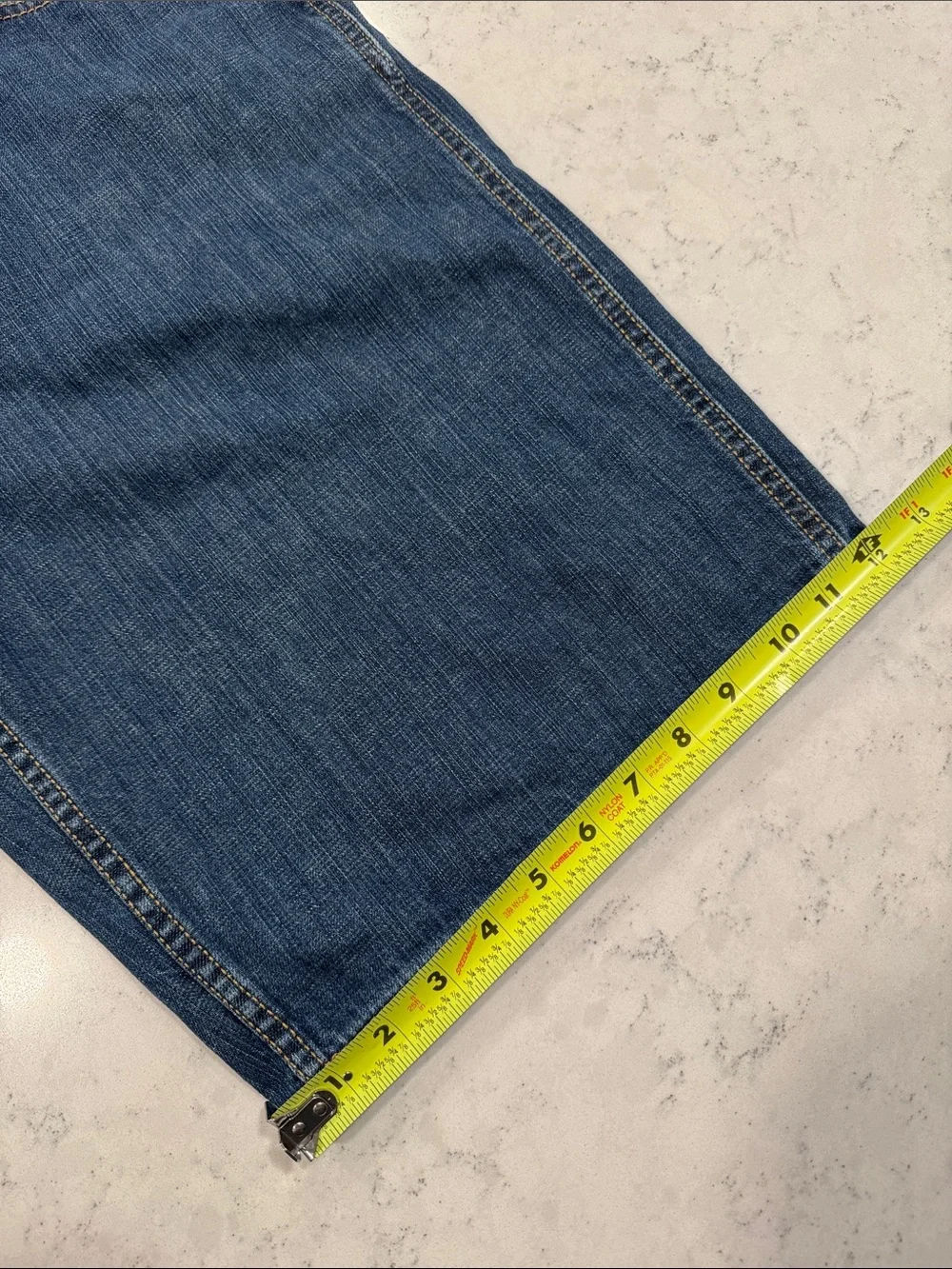 U.S. Polo Assn. Men’s 34 100% Cotton Blue Denim Jean Shorts Jorts Casual Trendy